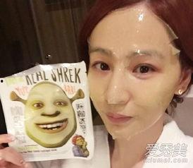明星敷面膜的图片,面膜敷出明星肌